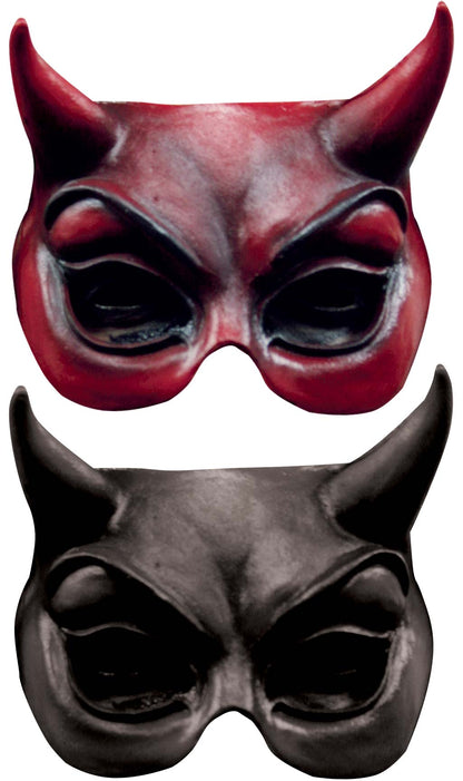 Media Máscara de látex Demonio Colores