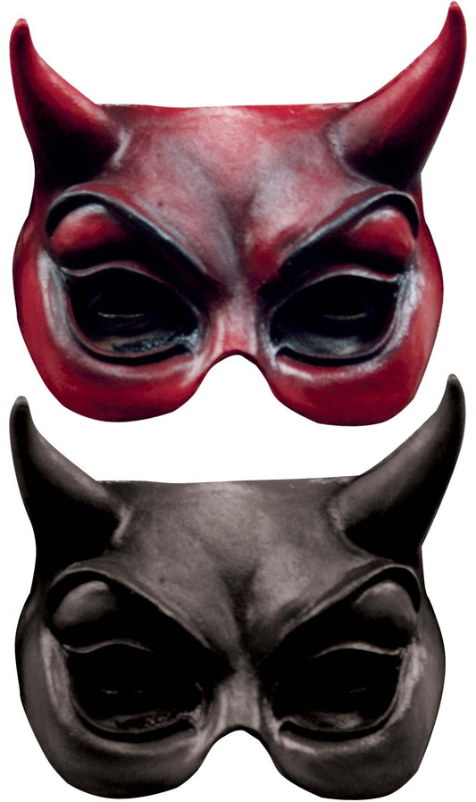 Media Máscara de látex Demonio Colores