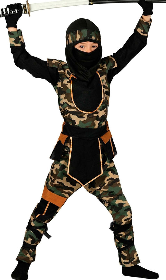 Disfraz de Ninja Comando para niño I Don Disfraz