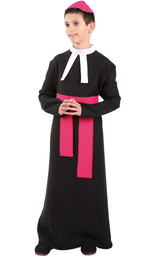 Disfraz de Obispo Damián infantil I Don Disfraz