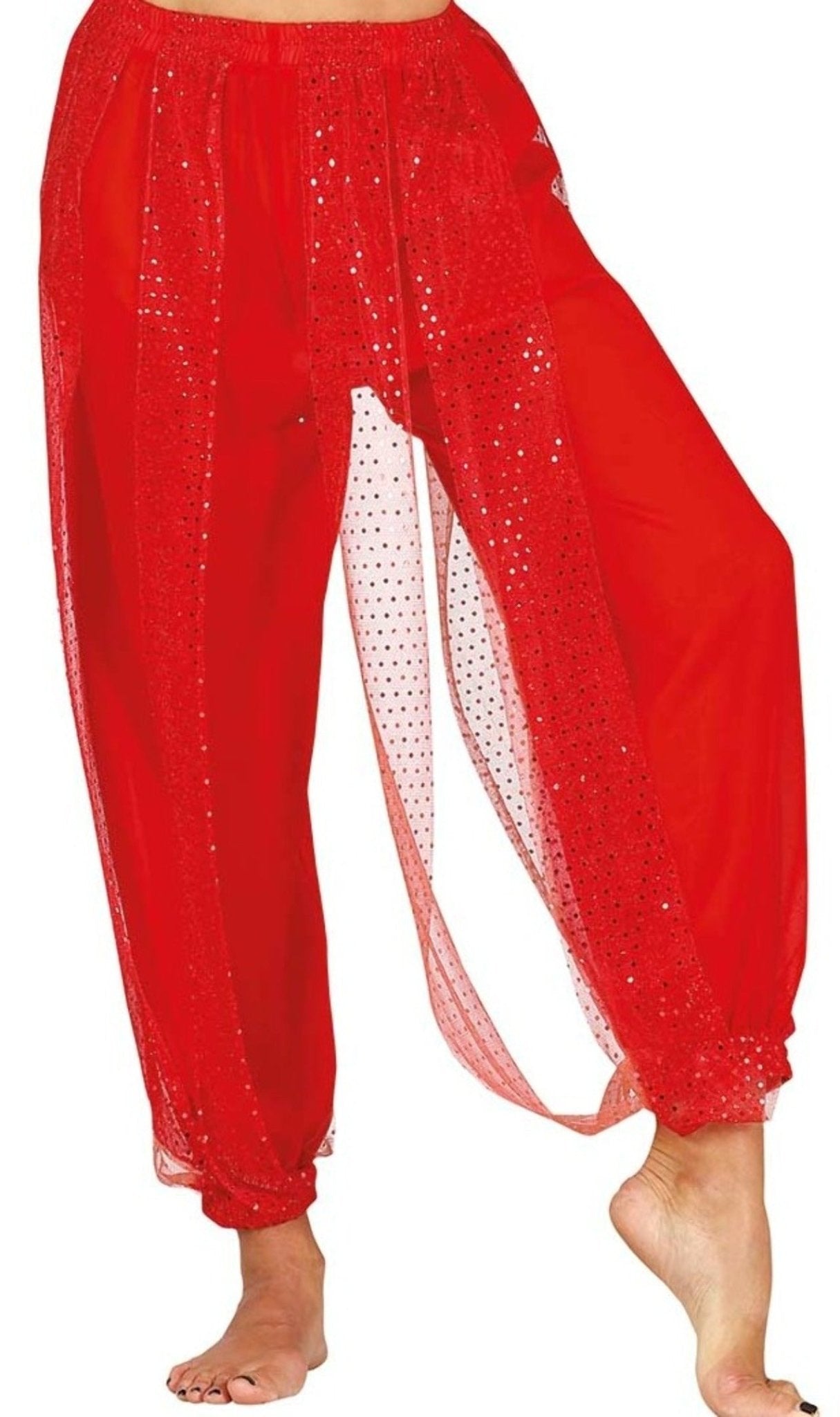 Pantalón Danza del Vientre Rojo I Don Disfraz