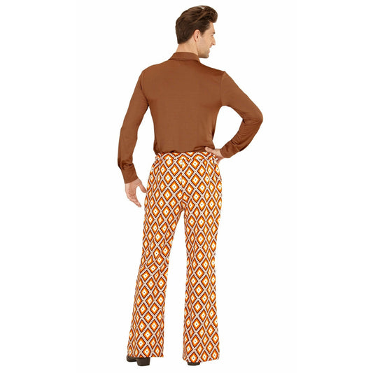 Pantalón de Años 70 Naranja para hombre | Don Disfraz