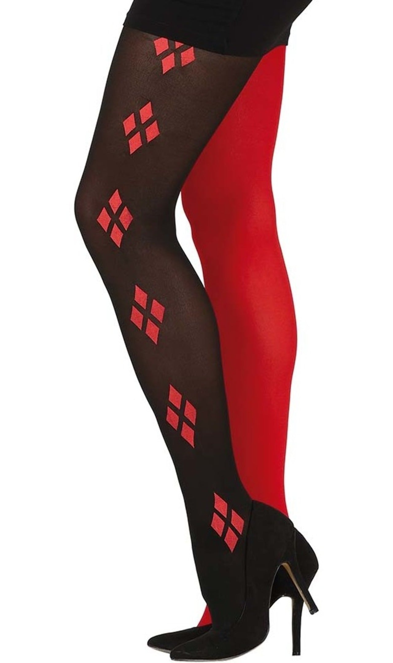 Panty de Arlequín Bicolor