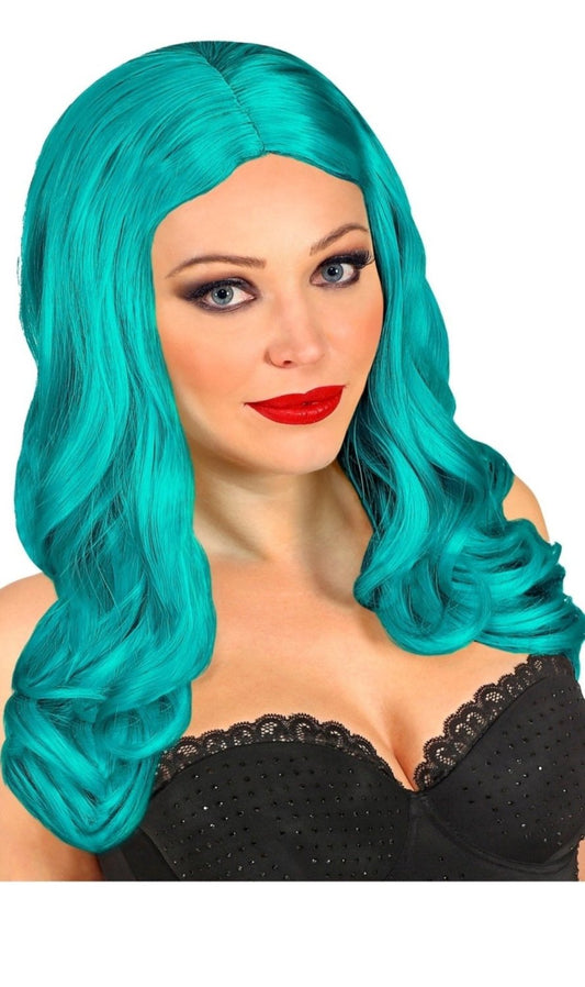 Peluca Azul Roxy