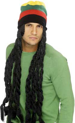 Gorro y Peluca Rastafari