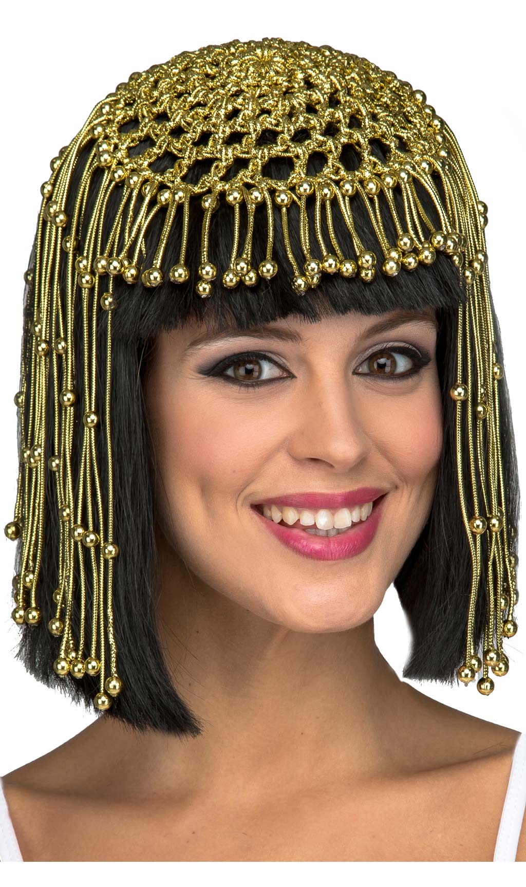 Peluca de Cleopatra Corta