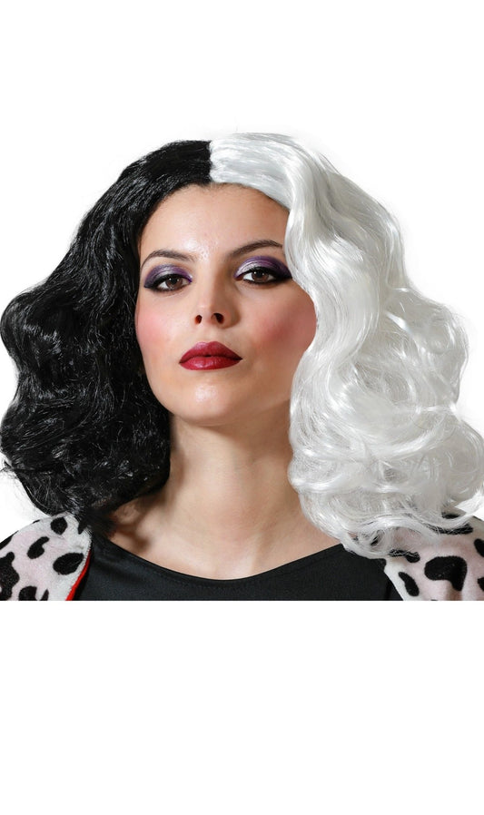 Peluca de Cruella Basic
