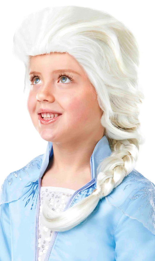 Peluca de Elsa™ Frozen 2 infantil