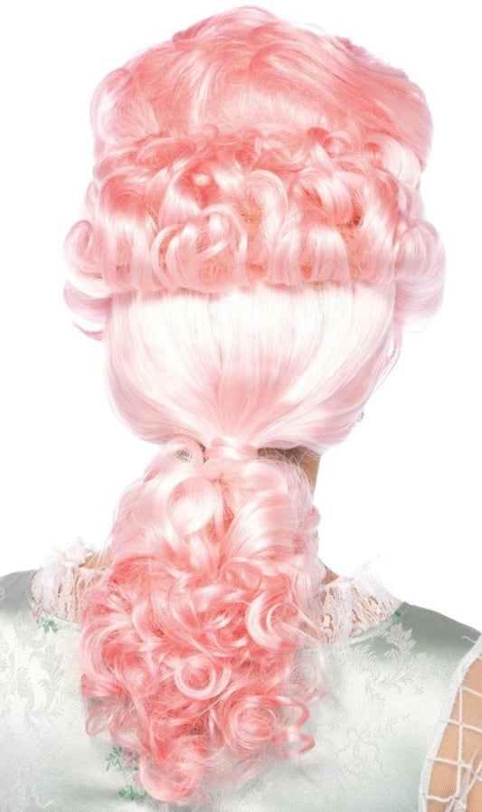 Peluca de Maria Antonieta Rosa