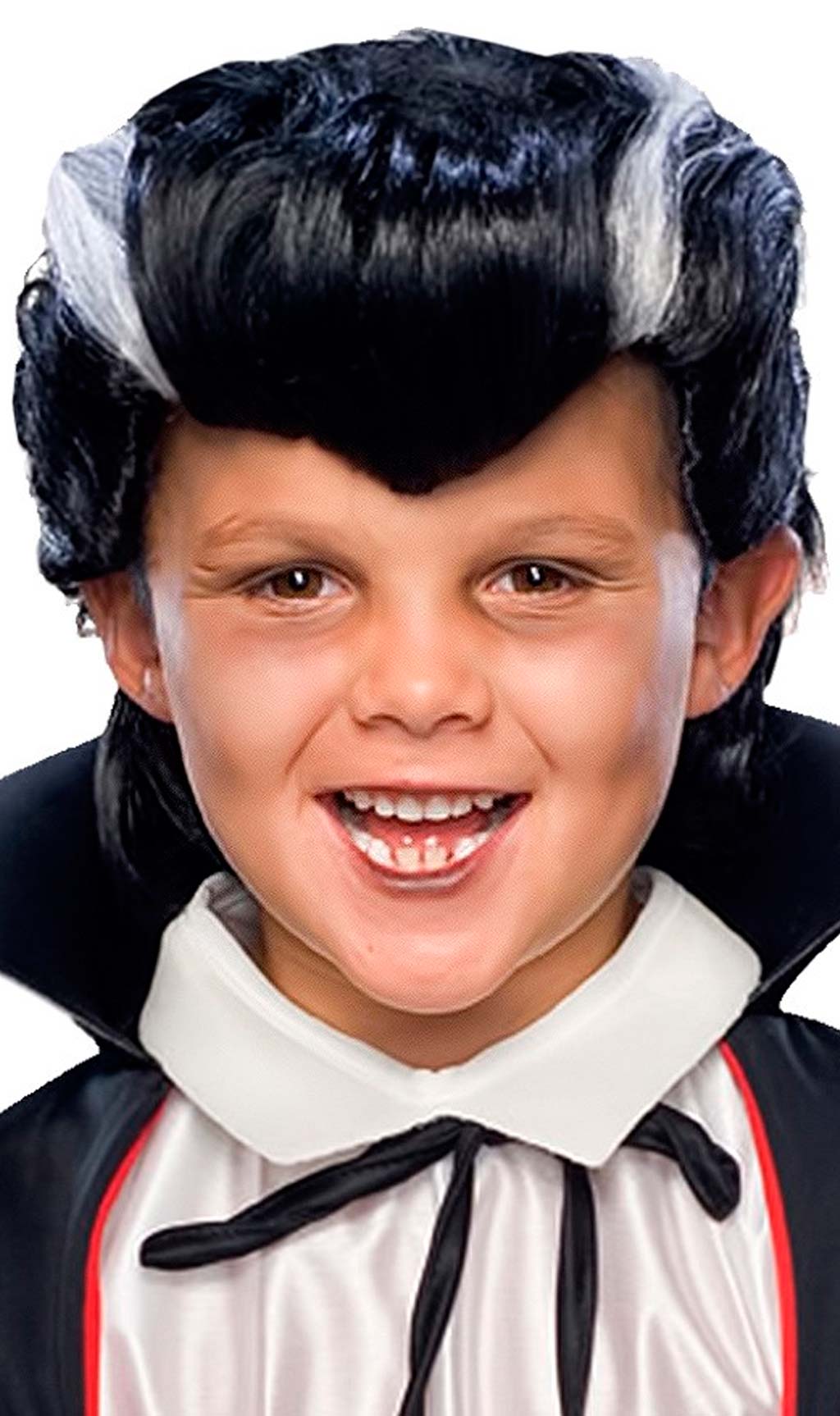 Peluca de Vampiro Bicolor infantil