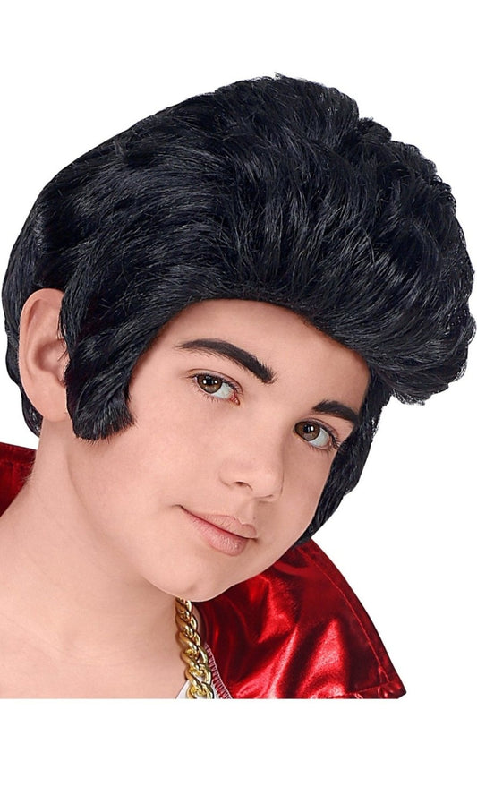 Peluca del Rey del Rock infantil