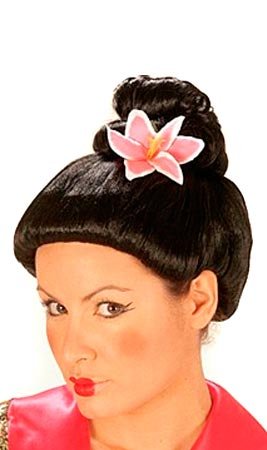 Peluca Geisha Moño
