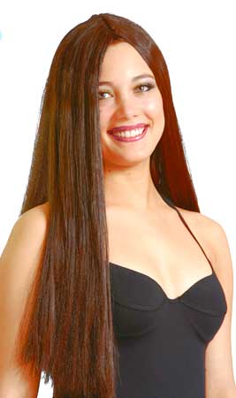 Peluca Larga Lisa Tonos