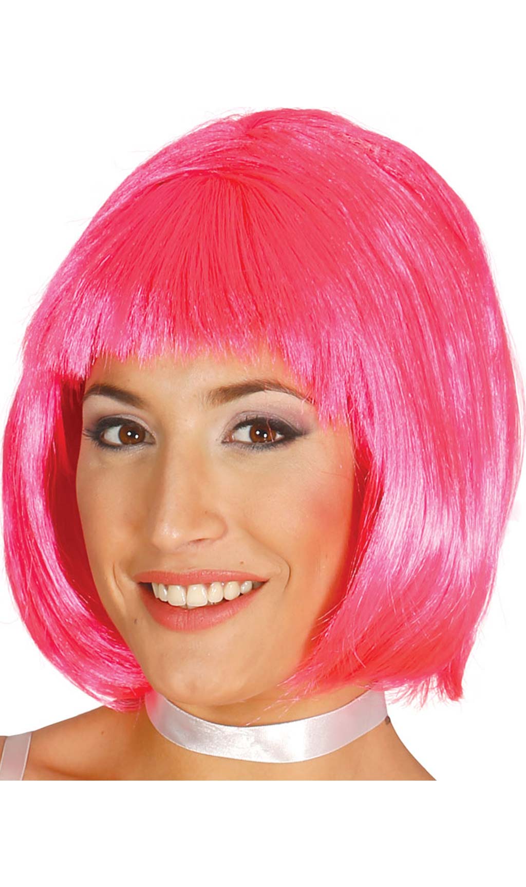 Peluca Midi Rosa