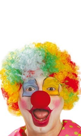 Peluca Payaso Colores