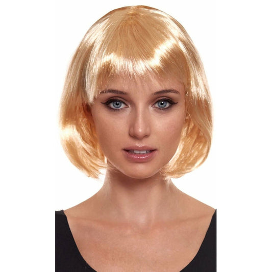 Peluca Rubia Corta Raffaella | Don Disfraz