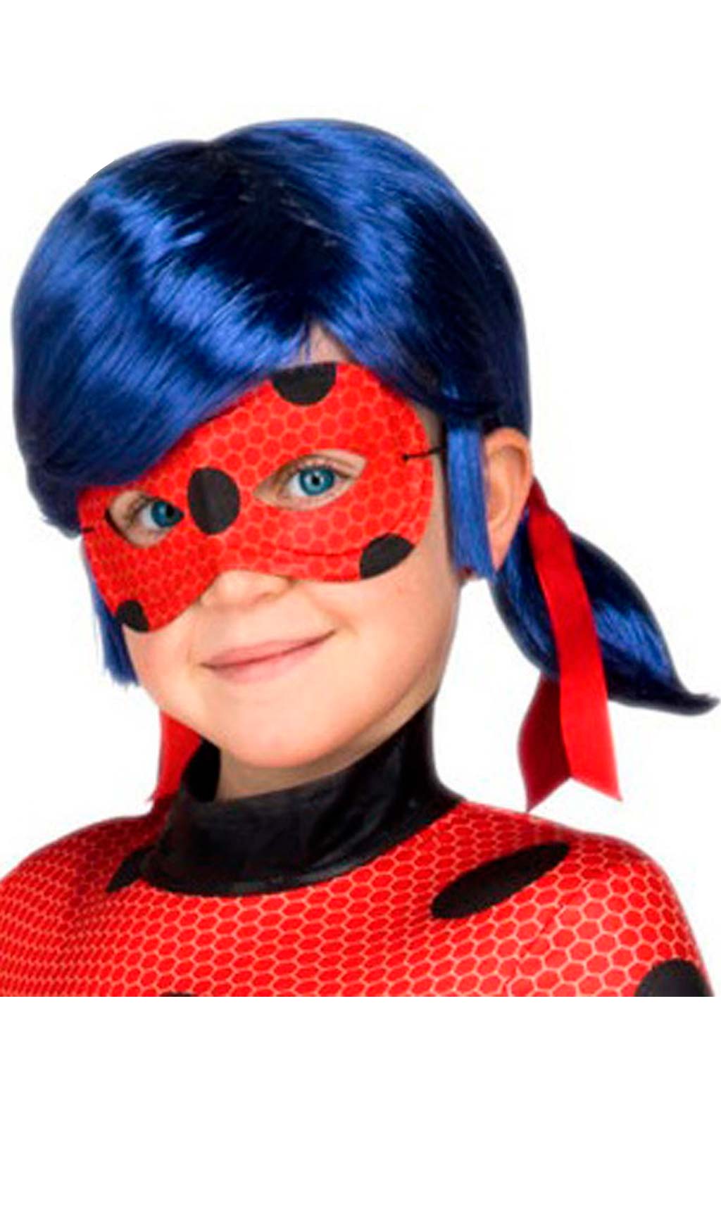 Peluca y Antifaz de Ladybug™ infantil