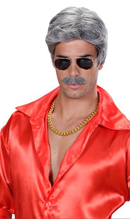 Peluca y Bigote Playboy