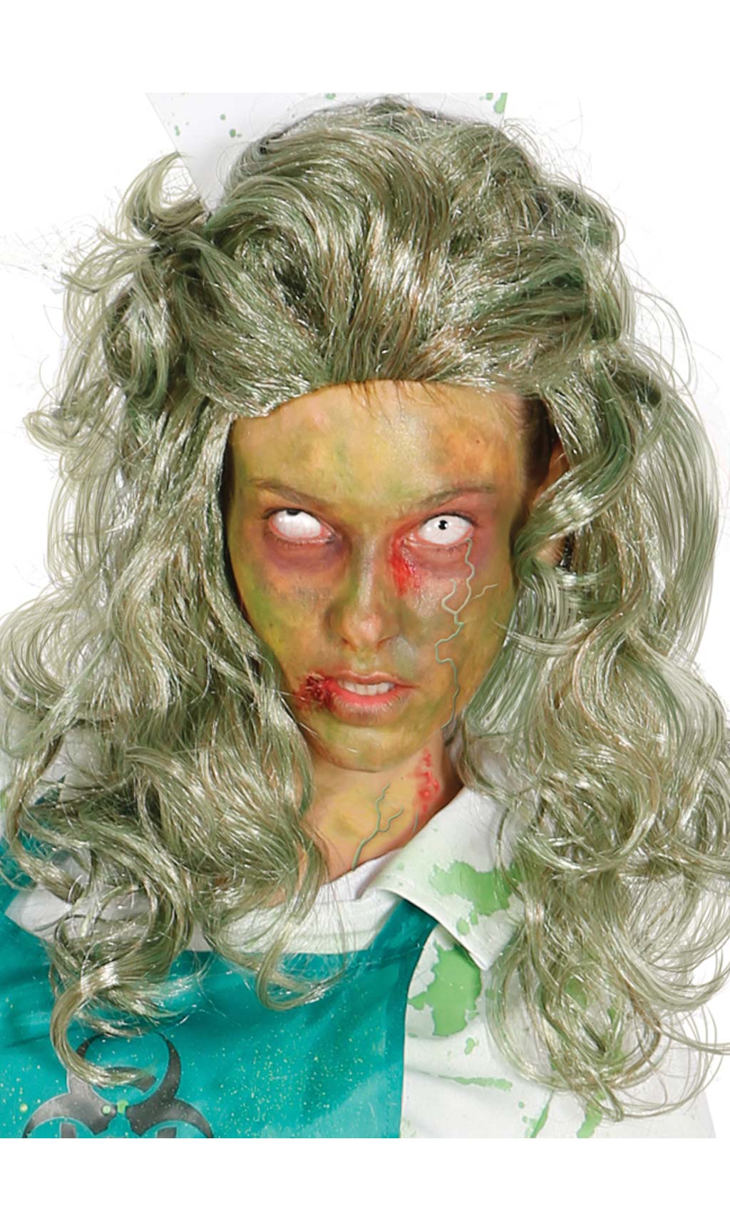 Peluca Zombie Mujer