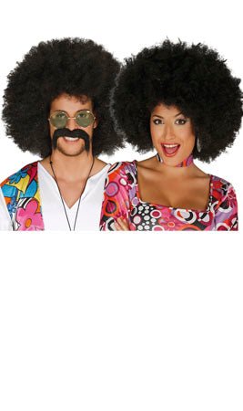 Peluca Afro Maxi Colores