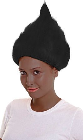 Peluca Troll Negra