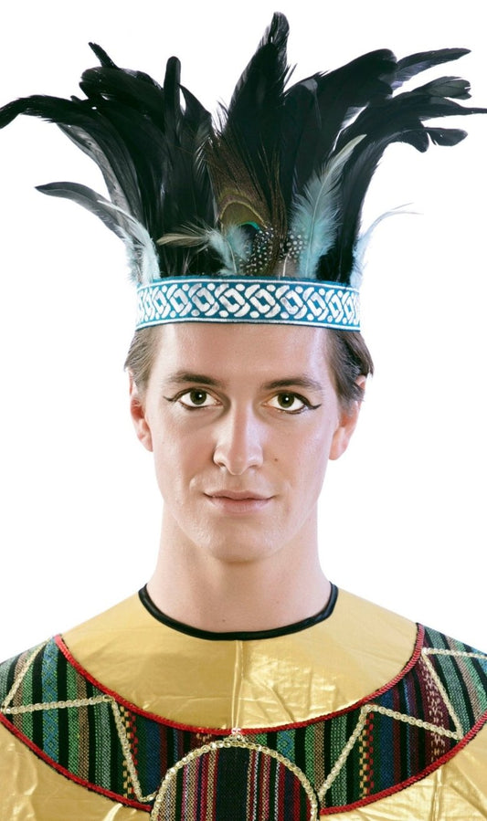 Penacho Azteca Plumas