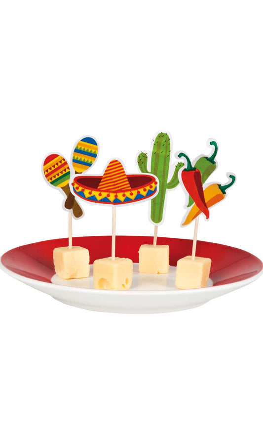 Pinchos de Fiesta Mexicana