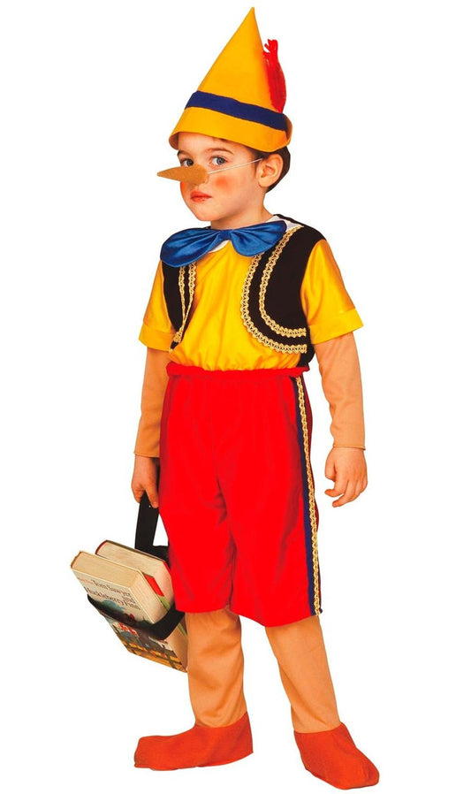 Disfraz de Pinocho Pajarita infantil I Don Disfraz