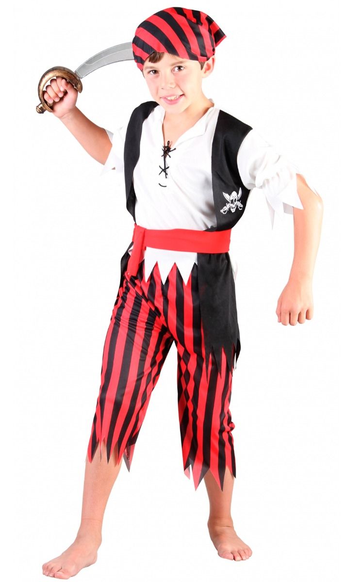 Disfraz de Pirata Chaleco para niño I Don Disfraz