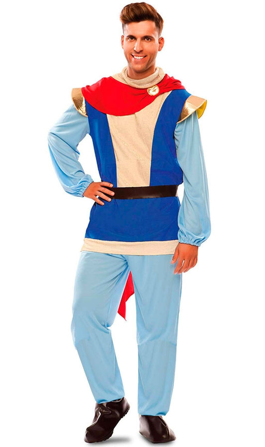 Disfraz de Príncipe Azul de Cuento para hombre I Don Disfraz