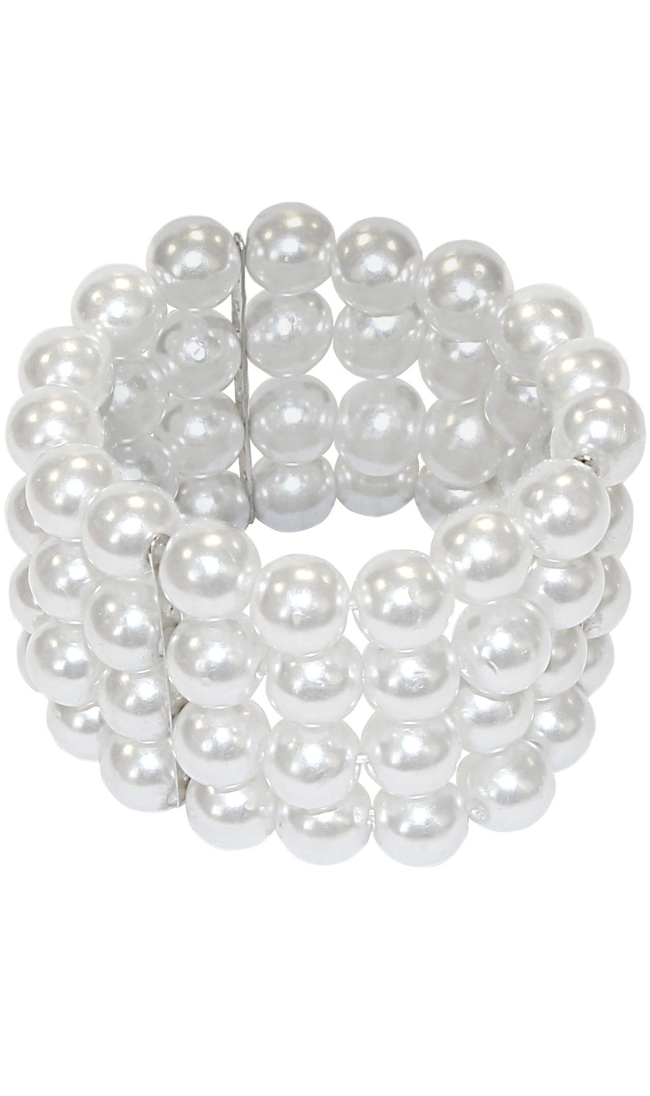 Pulsera de Perlas Blancas