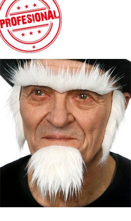 Set Pelos Blanco Profesional 058-MC