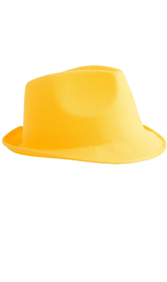 Sombrero Amarillo Neón