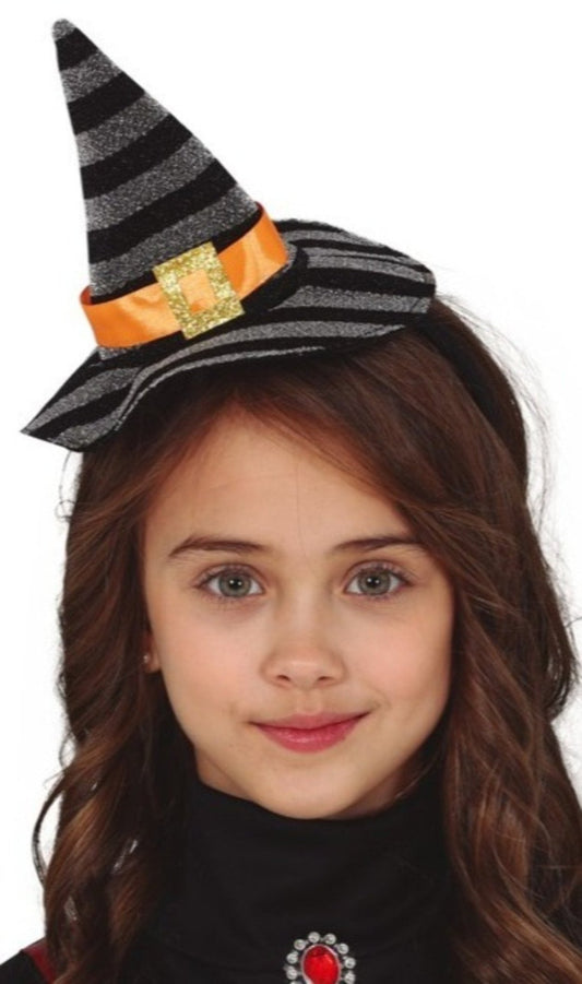 Sombrero Chic de Bruja infantil