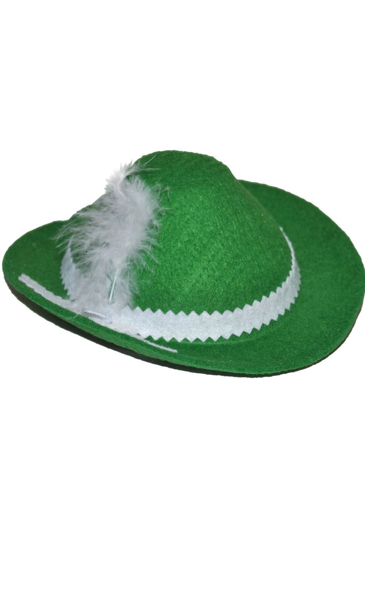 Sombrero Chic de Tirolesa Verde