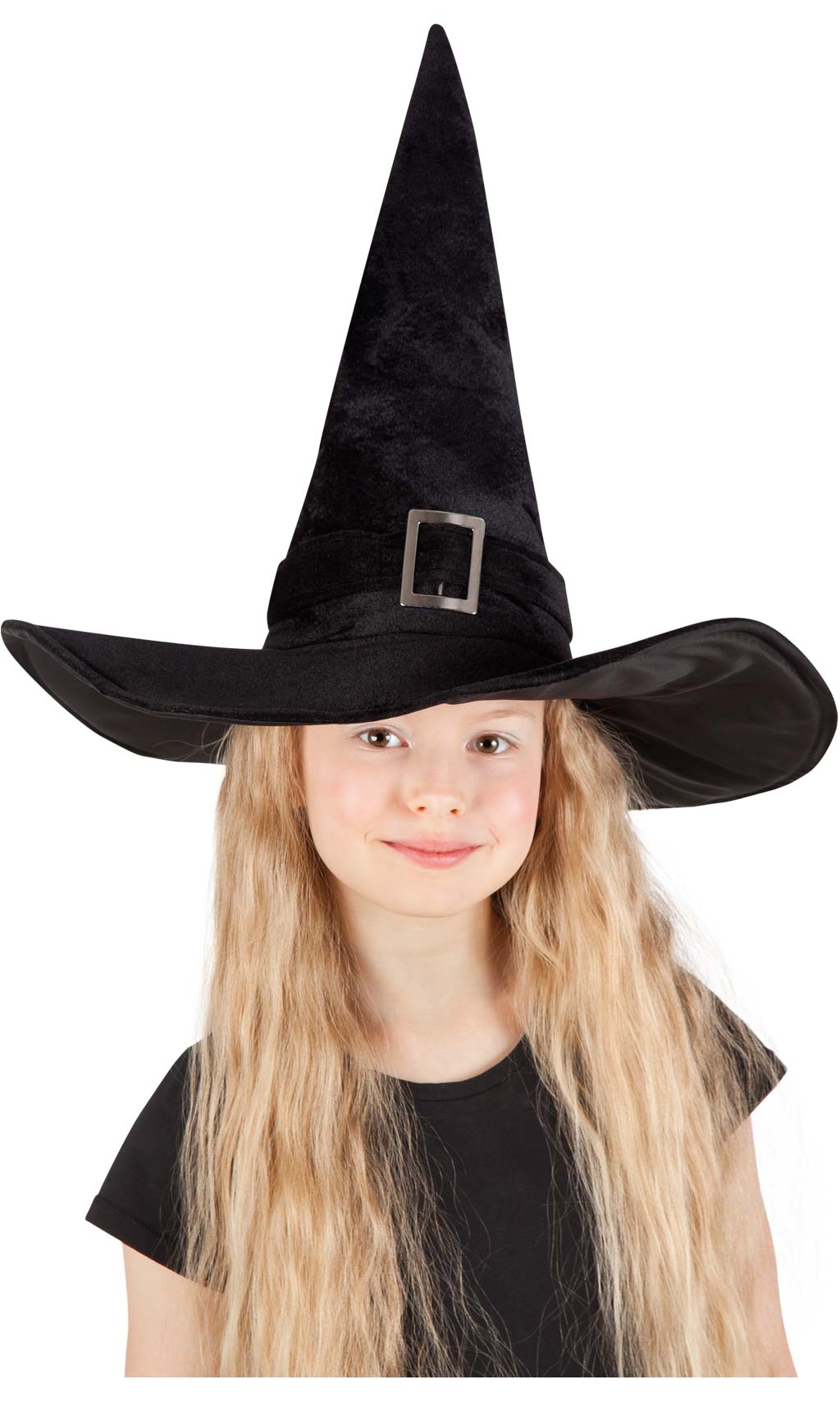 Sombrero de Bruja Negro infantil