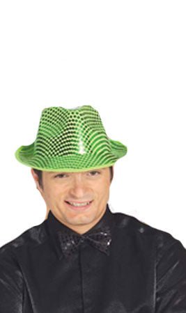 Sombrero Gangster Lentejuelas Colores