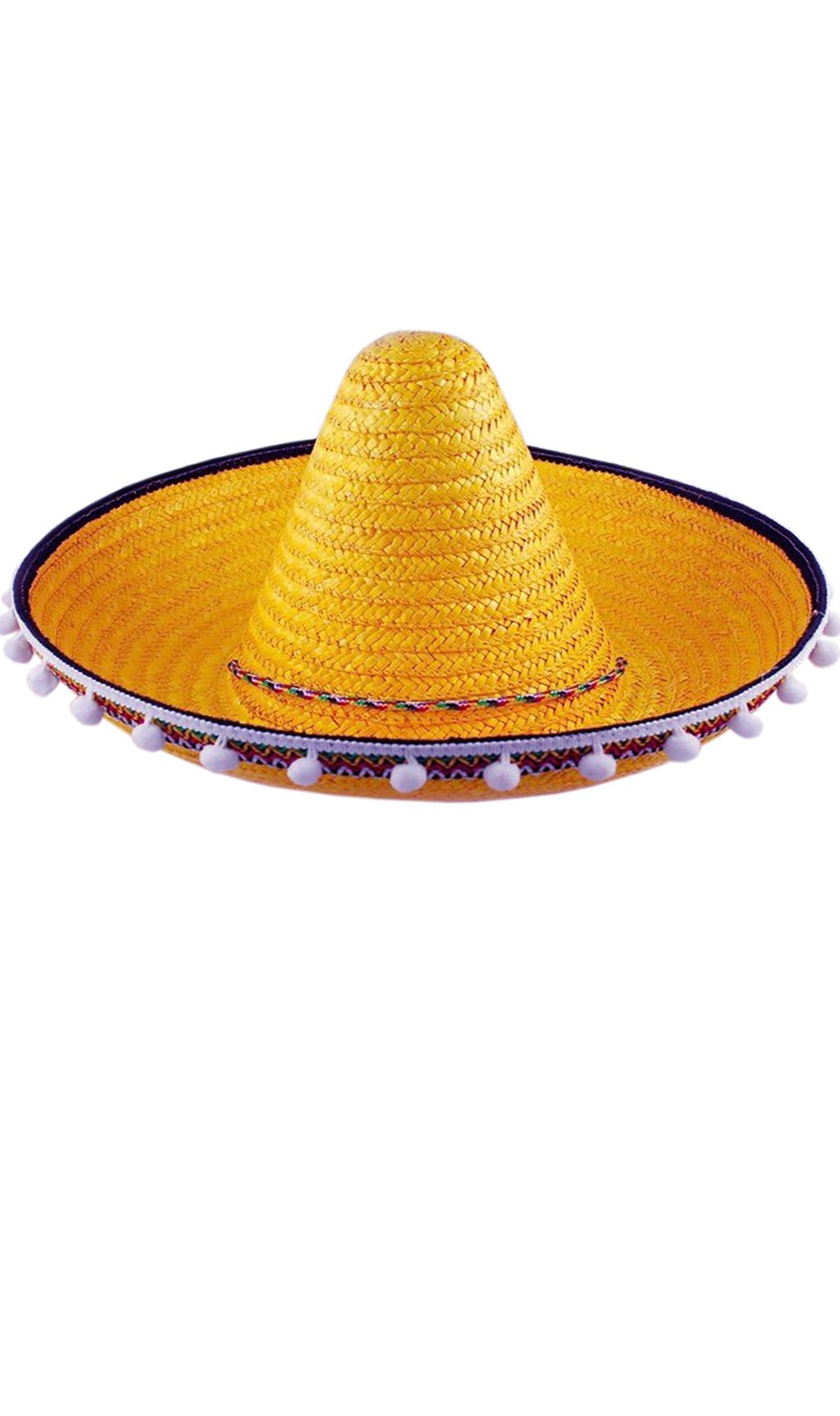 Sombrero Mexicano Mediano Amarillo