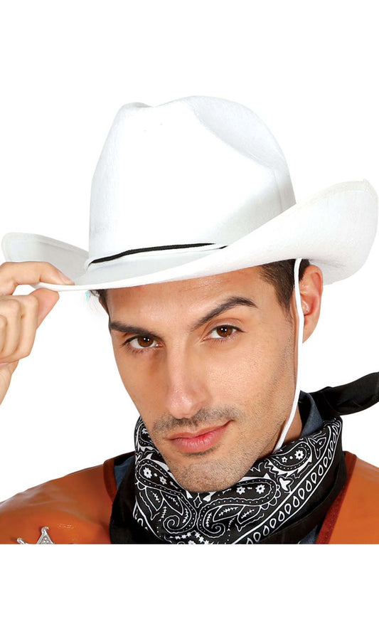 Sombrero Vaquero Blanco