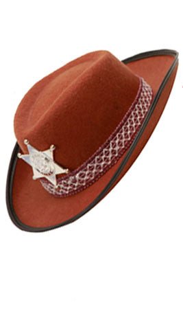 Sombrero Sheriff infantil