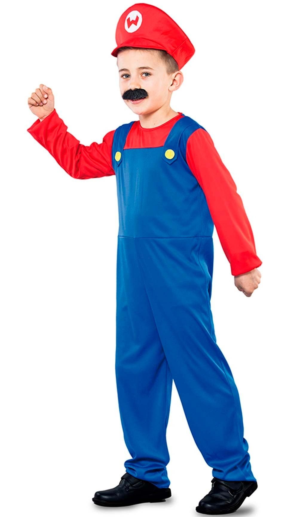 Disfraz de Super Mario Videojuego para niño I Don Disfraz