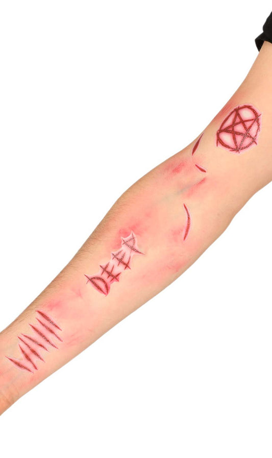 Tatuajes de Cicatrices Demoníacas
