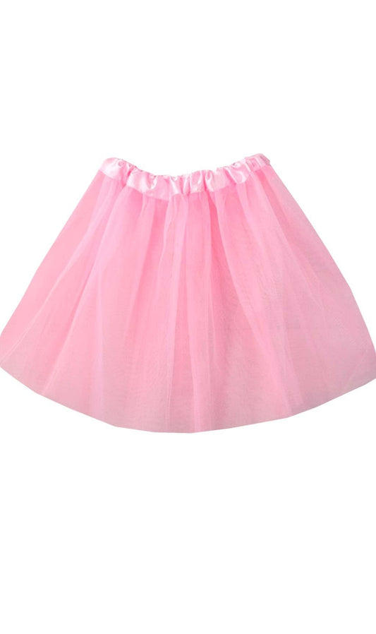 Tutú Rosa Básico infantil