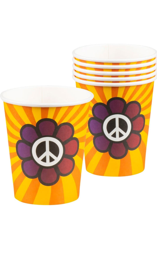 Vasos Hippie Flower