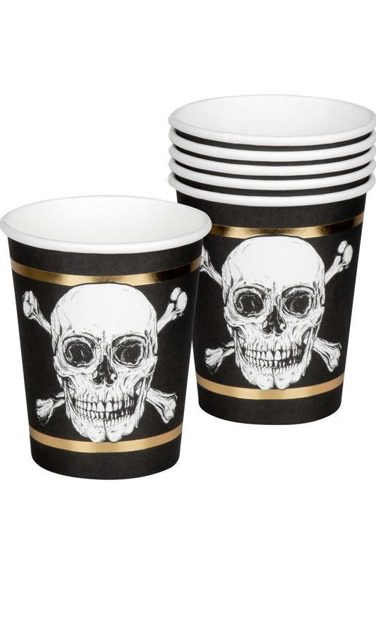 Vasos Pirata Calavera