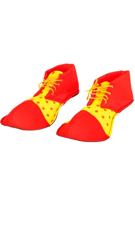 Zapatos de Payaso Rojos Infantil