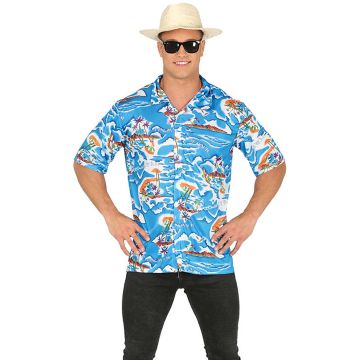 Camisa Hawaiana Palmeras