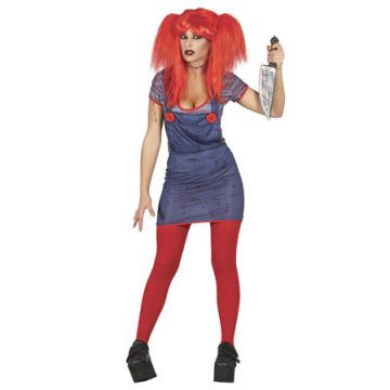 Disfraz de Chucky para mujer