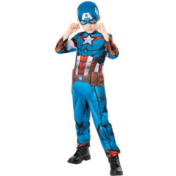 lógica Instrumento Ocho Disfraces para adultos e infantil online en 24 horas de Capitán America  para niño | Don Disfraz