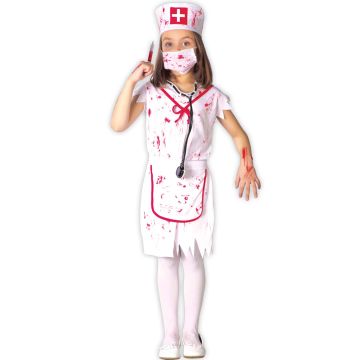 Disfraz de Enfermera Zombie para niña